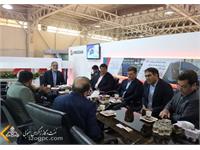 حضور مدیر عامل شرکت بهره برداری نفت و گاز زاگرس جنوبی در نمایشگاه صنعت نفت 19