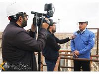 بازدید مدیر عامل نفت مرکزی از منطقه عملیاتی سراجه قم 18