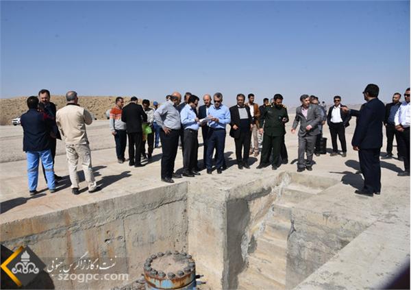 بازدید مدیرعامل شرکت نفت مناطق مرکزی ایران از میدان گازی توس+تصویر 24