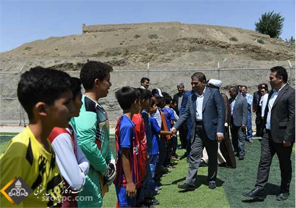 بهره برداری از پروژه‌های ورزشی در شهرستان مزداوند 5