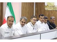 بازدید مدیر عامل شرکت بهره برداری نفت و گاز زاگرس جنوبی و هیات همراه از منطقه عملیاتی خشت 11