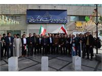 حضور کارکنان شرکت بهره‌برداری نفت و گاز زاگرس جنوبی در راهپیمایی ۲۲ بهمن 7