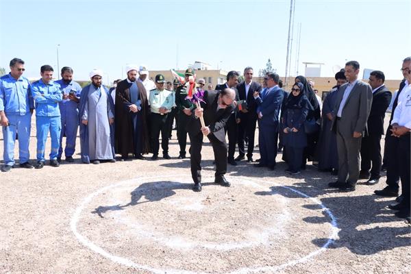 افتتاح ورزشگاه چند منظوره در منطقه عملیاتی سروستان و سعادت آباد 23