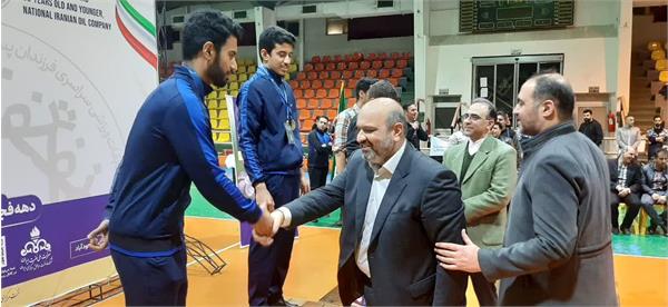 آیین اختتامیه مسابقات ورزشی سراسری فرزندان پسر ۲۵ سال و پایین تر شرکت ملی نفت ایران 29