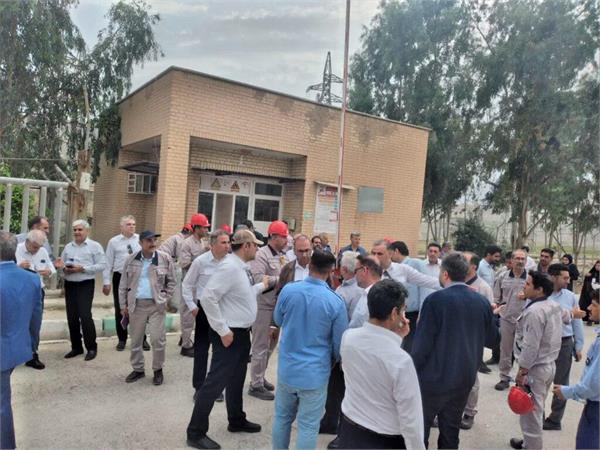 بازدید مدیرعامل شرکت نفت مناطق مرکزی ایران از مناطق عملیاتی نفت شهر و تنگ بیجار 5