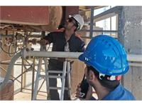 تعمیر اساسی سیستم کوره حرارتی در منطقه عملیاتی دهلران 8