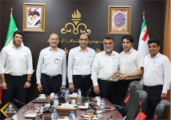 کارگران نمونه منطقه عملیاتی پارسیان 3