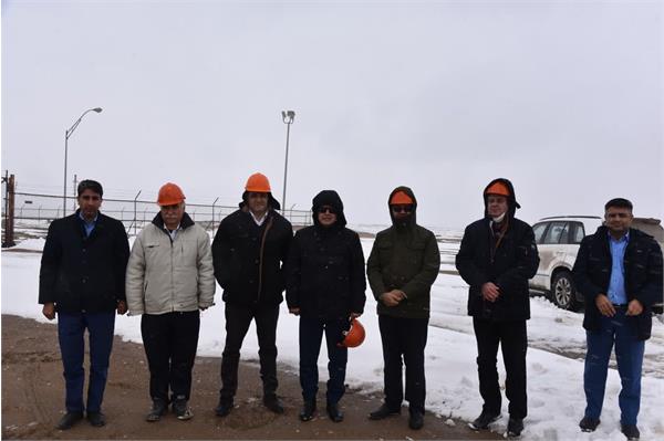 بازدید مدیر عامل نفت مناطق مرکزی ایران از منطقه عملیاتی خانگیران 2