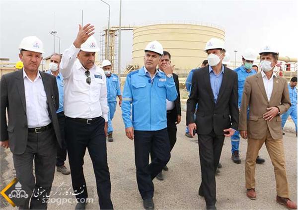 بازدید مدیرعامل نفت مناطق مرکزی ایران از زاگرس جنوبی و دیدار با کارکنان 18