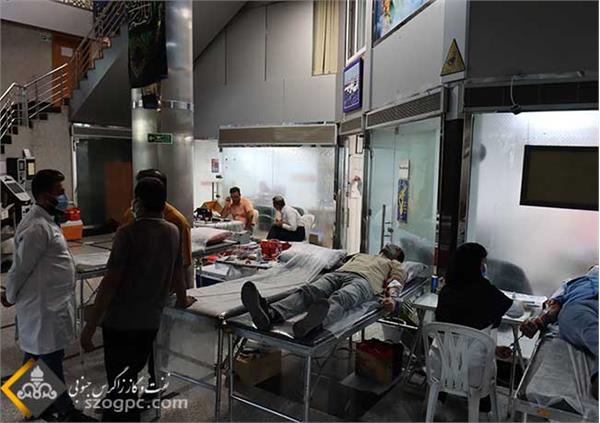 اهدا خون کارکنان زاگرس جنوبی 7