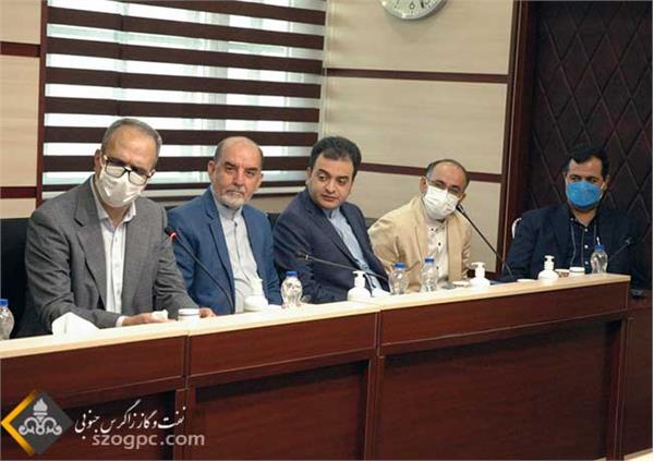 برگزاری جلسه معارفه سرپرست مدیریت برنامه ریزی شرکت نفت مناطق مرکزی ایران 11