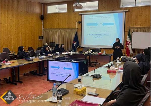 دوره آموزش متوازن‌سازی کار و زندگی بانوان شاغل در نفت مناطق مرکزی ایران و شرکت‌های تابعه 4