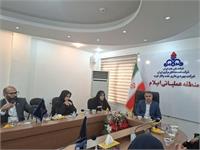 حضور مشاور امور بانوان و خانواده مدیرعامل شرکت ملی نفت ایران و شرکت نفت مناطق مرکزی ایران در شرکت بهره برداری نفت و گاز غرب 6