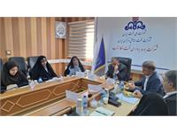 حضور مشاور امور بانوان و خانواده مدیرعامل شرکت ملی نفت ایران و شرکت نفت مناطق مرکزی ایران در شرکت بهره برداری نفت و گاز غرب