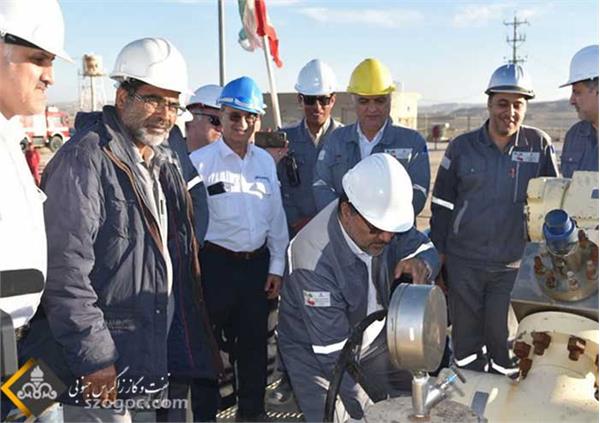 آیین افتتاح چاه شماره ۷۳ خانگیران 6