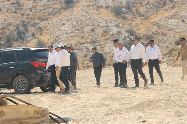 بازدید مهندس مهدی حیدری از میدان گازی خارتنگ در استان بوشهر 24
