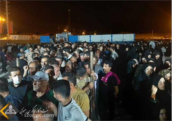 استمرار خدمت‌رسانی نفت و گاز غرب به زوار اربعین امام حسین(ع) در پایانه‌های مرزی کرمانشاه و ایلام 8