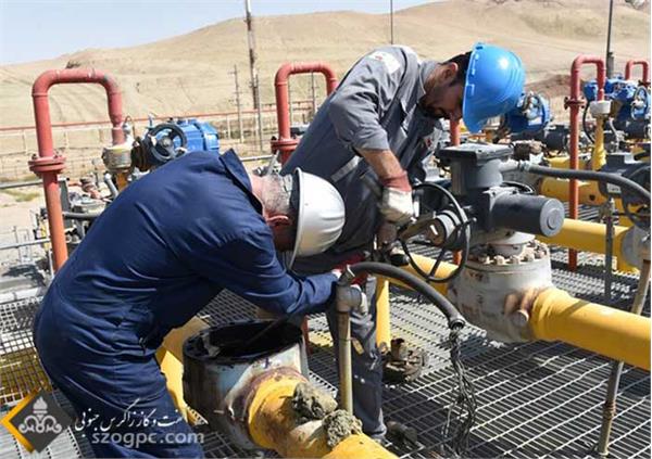 تعمیرات اساسی مرکز اندازه‌گیری منطقه عملیاتی خانگیران 7