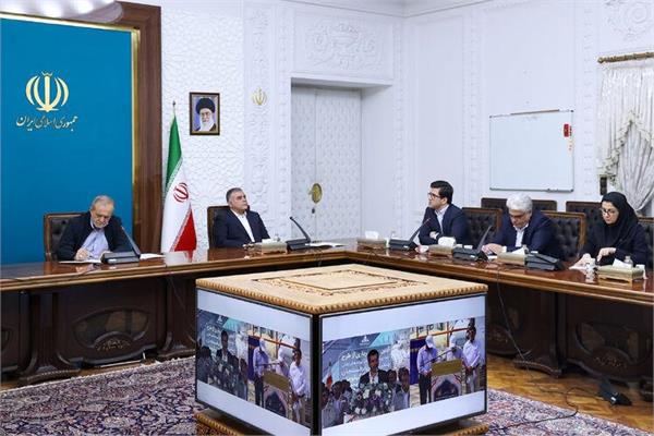 افتتاح ۲ طرح راهبردی نفت با حضور رئیس‌جمهوری 4