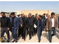 بازدید استاندار فارس از منطقه خشت 9