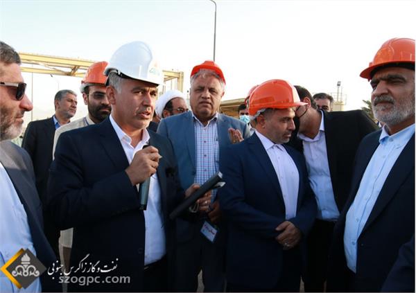 بازدید کمیسیون انرژی از منطقه عملیاتی سروستان و سعادت‌آباد 6