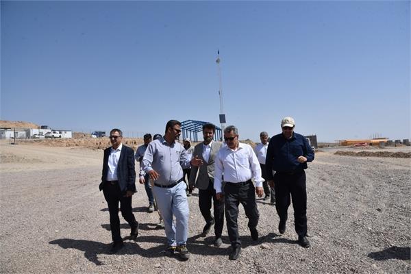 بازدید مدیرعامل شرکت نفت مناطق مرکزی ایران از پروژه توسعه میدان گازی توس 8