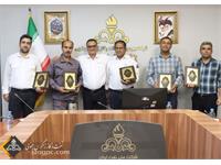 کارگران نمونه منطقه عملیاتی نارو کنگان 4