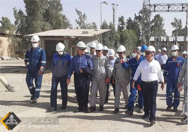 دومین روز بازدید مدیرعامل شرکت نفت مناطق مرکزی ایران از مناطق عملیاتی غرب کشور 15