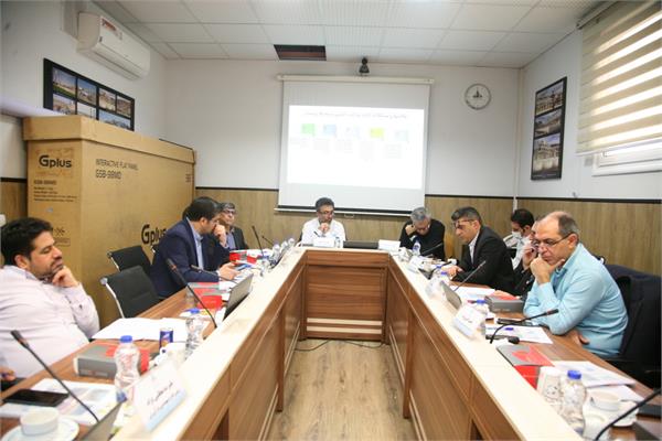 جلسه پیش بینی تولید شرکت نفت مناطق مرکزی ایران در مناطق تحت پوشش زاگرس جنوبی 22