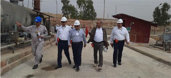 بازدید مدیرعامل شرکت نفت مناطق مرکزی ایران از مناطق عملیاتی نفت شهر و تنگ بیجار 13