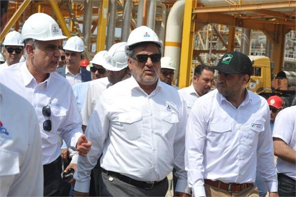 بازدید معاون وزیر نفت از فاز ۱۴ پارس جنوبی 8