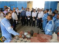 بازدید مدیرعامل شرکت نفت مناطق مرکزی ایران از منطقه عملیاتی سرخون و گشوی جنوبی 12