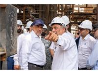 بازدید معاون وزیر نفت از پالایشگاه‌های آسیب‌دیده پارس جنوبی 9