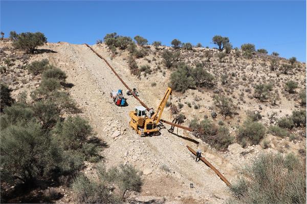 احداث خط لوله ۱۲ اینچ در دالان، باعث افزایش تولید گاز شد 18