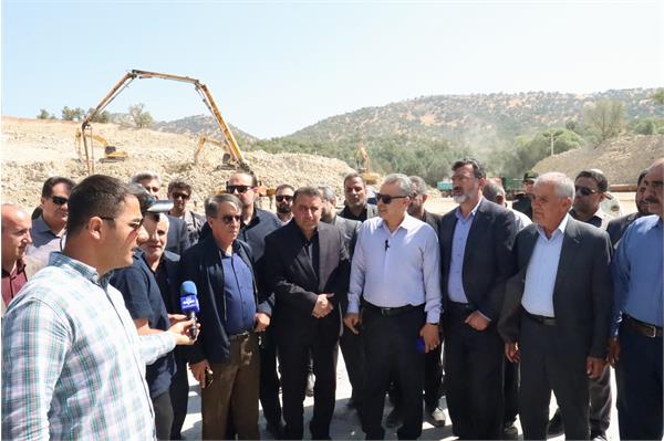بازدید از پروژه توسعه میدان گازی مختار یاسوج واقع در استان کهکیلویه و بویر احمد 2