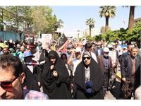 حضور گسترده کارکنان شرکت زاگرس جنوبی در راهپیمایی روز قدس 5