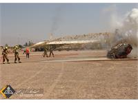 مراسم تجلیل از کارکنان ایمنی و آتش نشانی زاگرس جنوبی برگزار شد . 16