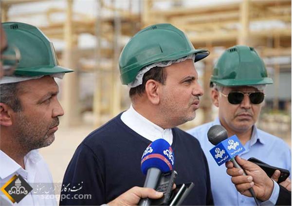 بازدید مدیرعامل شرکت ملی نفت ایران از تأسیسات شرکت نفت مناطق مرکزی ایران در استان فارس 15
