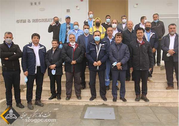 بازدید میدانی مدیر عامل نفت مرکزی از منطقه عملیاتی پارسیان  9