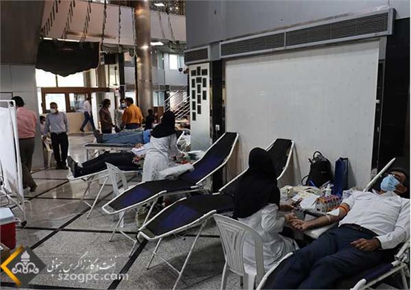 اهدا خون کارکنان زاگرس جنوبی 3