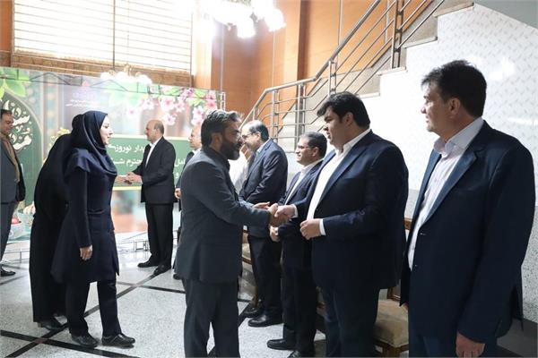 دیدار نوروزی مدیر عامل و اعضاء هیأت مدیره شرکت بهره‌برداری نفت و گاز زاگرس جنوبی با کارکنان 13