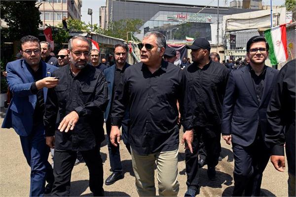 حضور وزیر نفت در موکب شهدای نفت 5