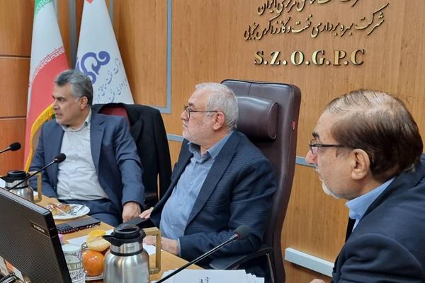 جلسه مدیریت بحران نفت مرکزی در شرکت بهره برداری نفت و گاز زاگرس جنوبی 3