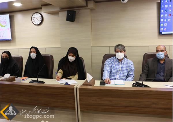 نشست مدیرعامل زاگرس جنوبی با کارکنان امور حقوقی و پیمان‌ها 6