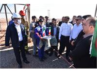 بهره برداری نهمین چاه در نخستین مخزن ذخیره سازی گاز خاورمیانه 22