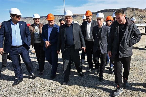 بازدید مدیرعامل شرکت ملی نفت ایران از میدان گازی توس 8