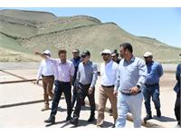 بازدید مدیر عامل شرکت نفت مناطق مرکزی ایران از پروژه توسعه میدان گازی توس 9