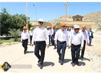 بازدید مدیر عامل و هیئت مدیره شرکت بهره برداری نفت و گاز زاگرس جنوبی از منطقه عملیاتی آغار و دالان 16
