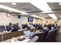 نشست مدیران ارشد صنایع نفت و گاز استان، مدیر کل مدیریت بحران استانداری فارس و مدیر HSE، پدافند غیرعامل و مدیریت بحران شرکت