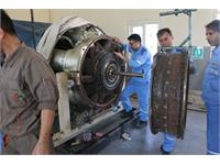 تعمیرات اساسی توربین SGT-400  ایستگاه تقویت فشار گاز منطقه عملیاتی نار و کنگان 3